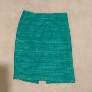 Banana Republic Teal Pencil Skirt